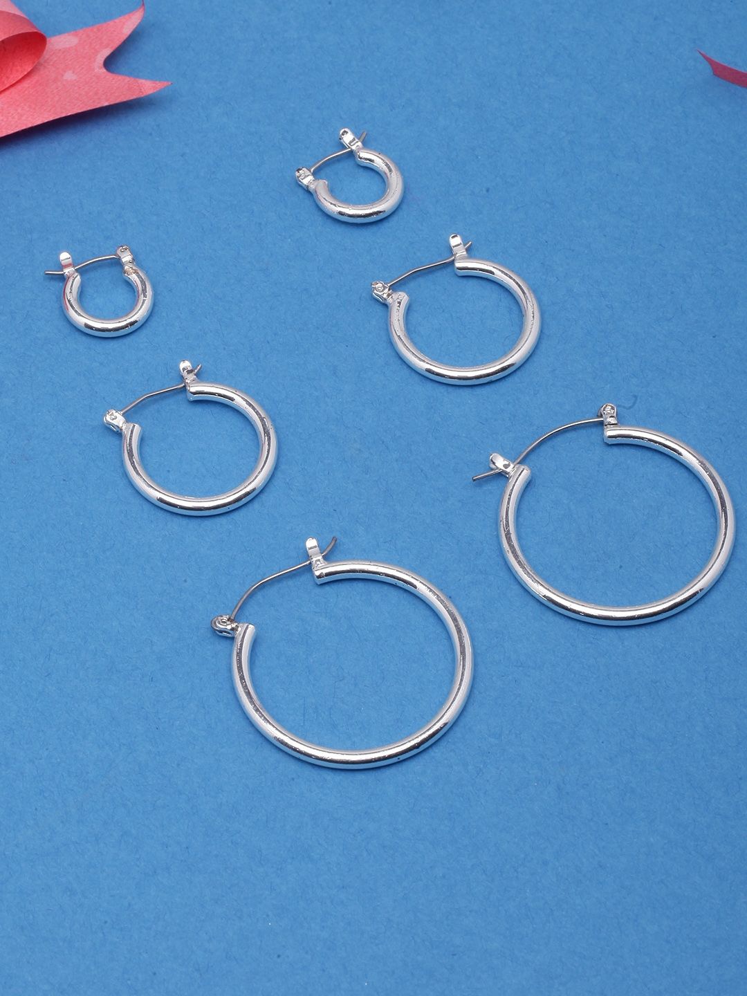 

KPOP Contemporary Drop Earrings, Silver
