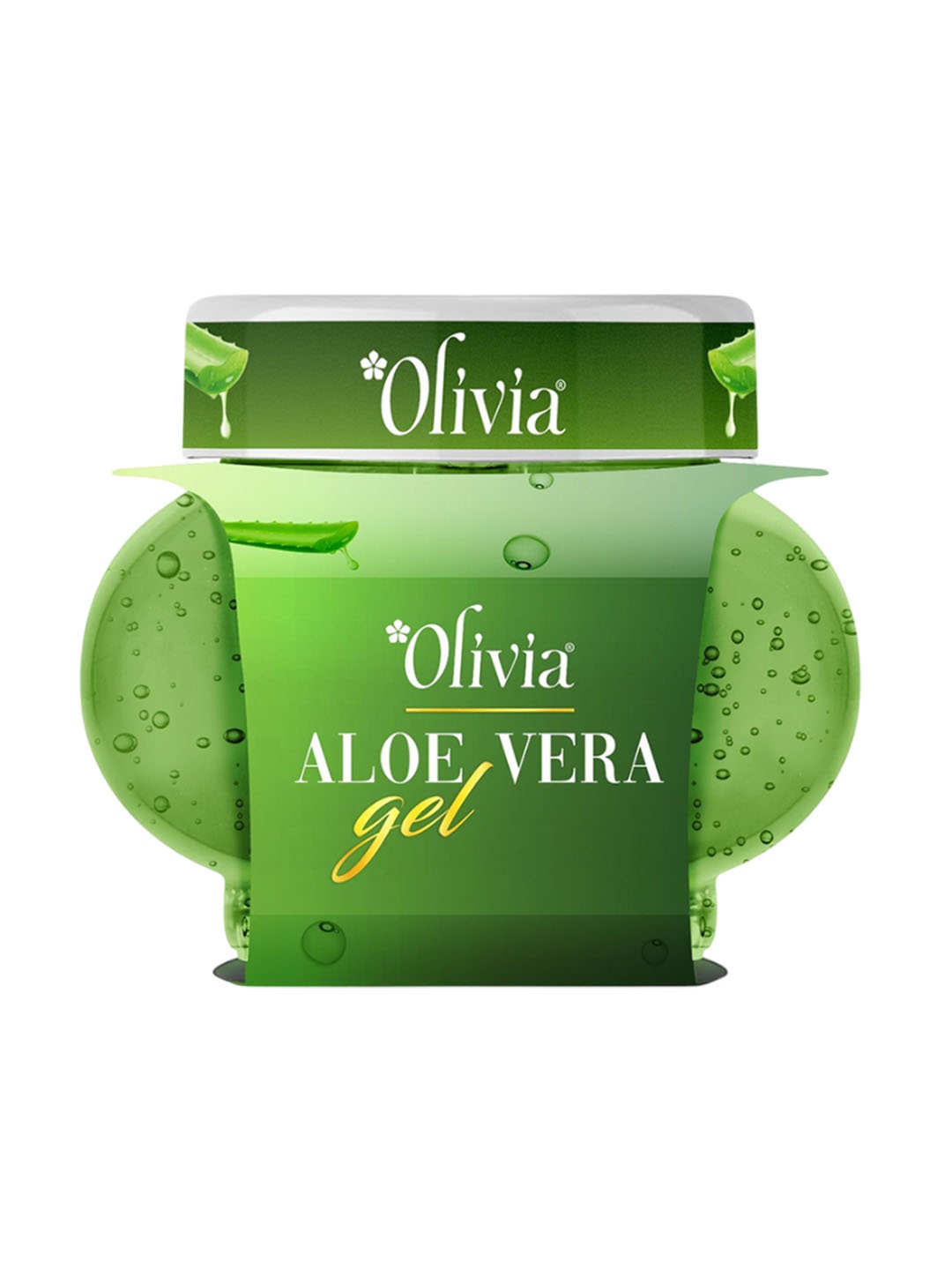 

Olivia Moisture Rich Aloe Vera Gel- 140 g, Transparent