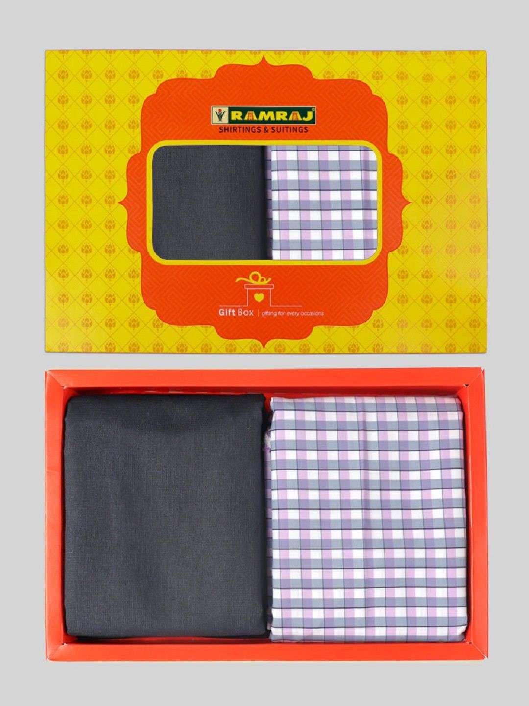 

Ramraj Men Checked Cotton Shirt and Trousers Clothing Fabric, Blue