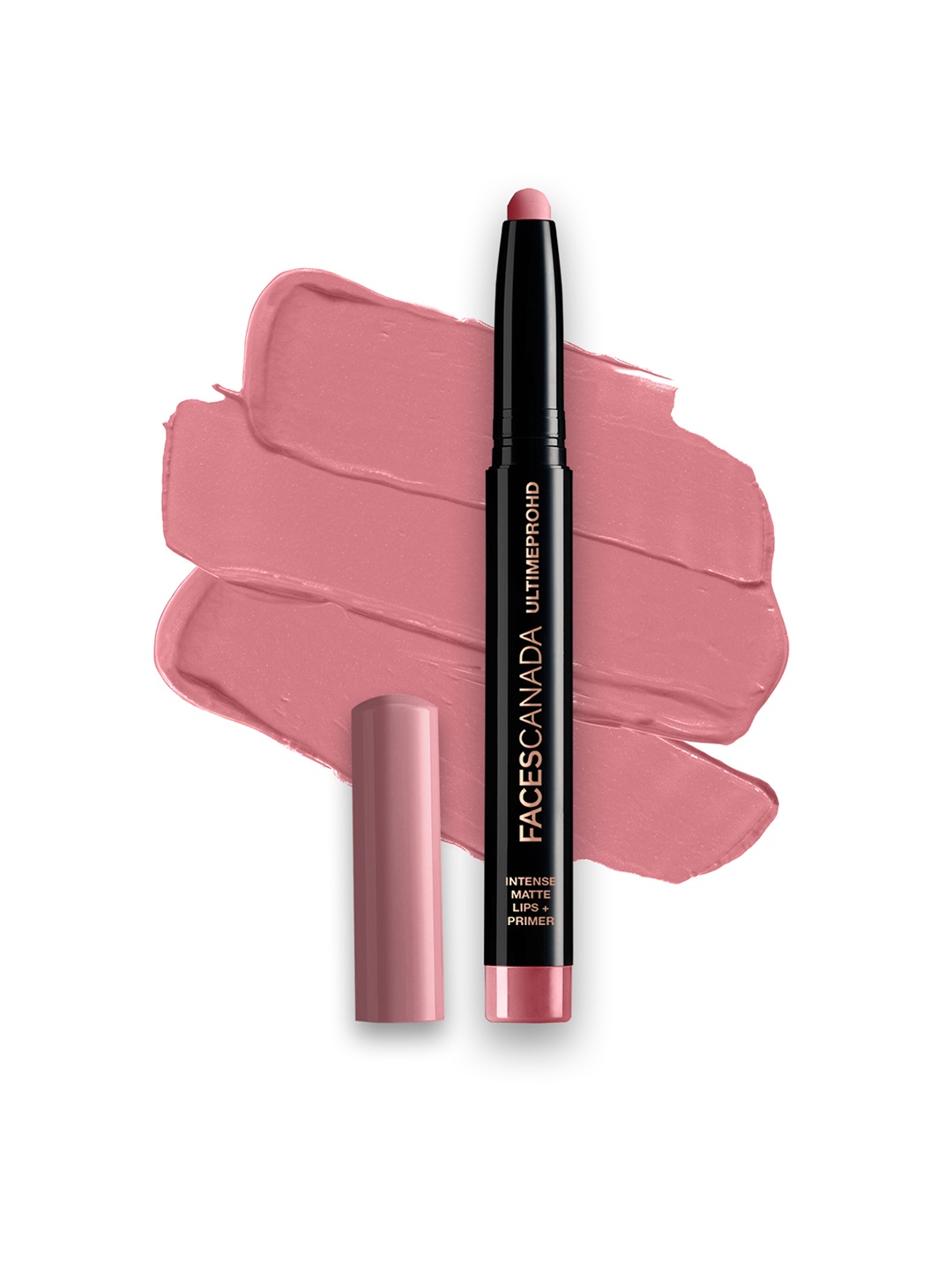 

FACES CANADA Feather Light 10hr Stay Ultime Pro HD Intense Matte Lips + Primer Lipstick 1.4g - Perfection 01, Pink