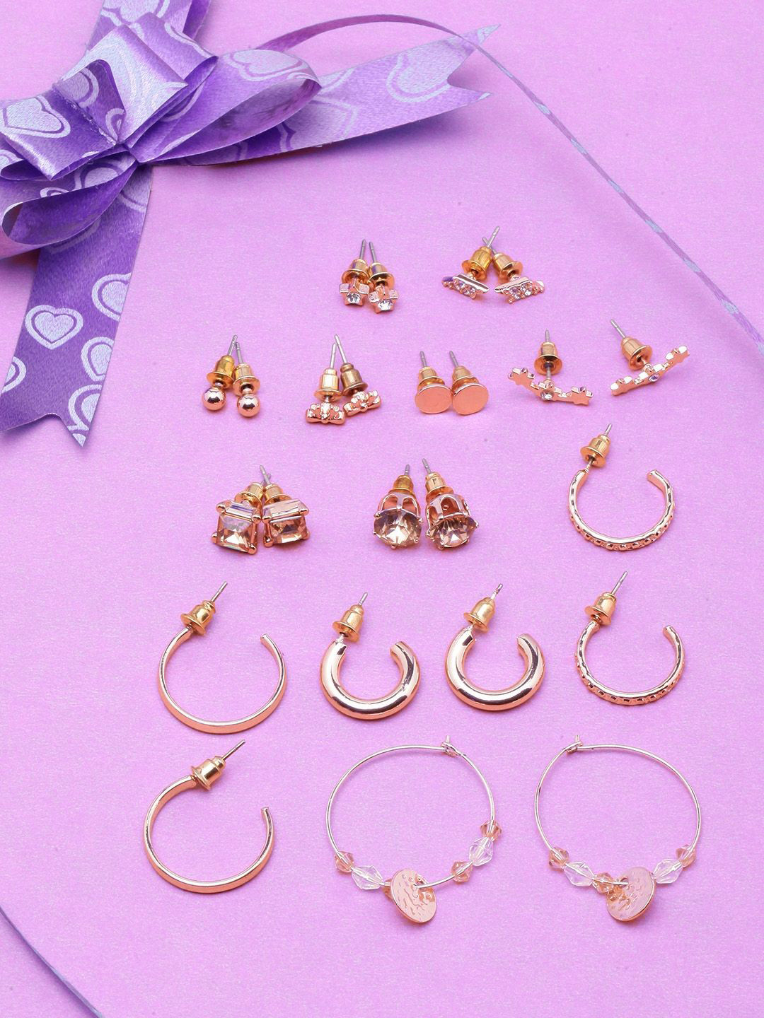 

KPOP Contemporary Drop Earrings, Gold
