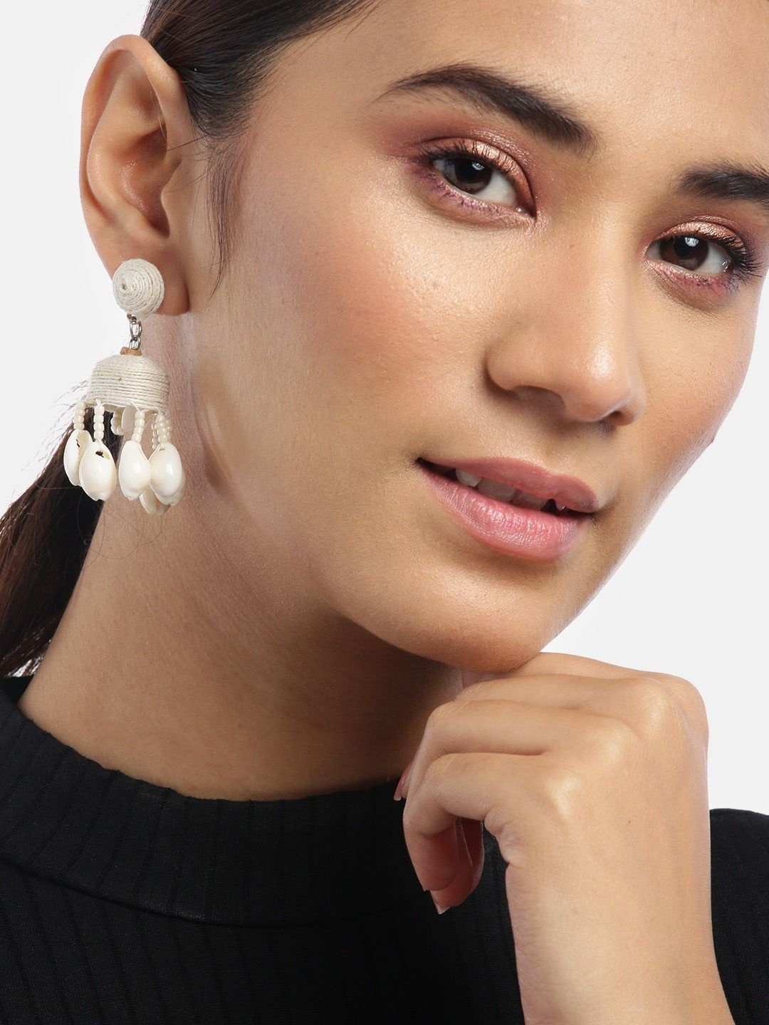 

KPOP Contemporary Drop Earrings, Gold