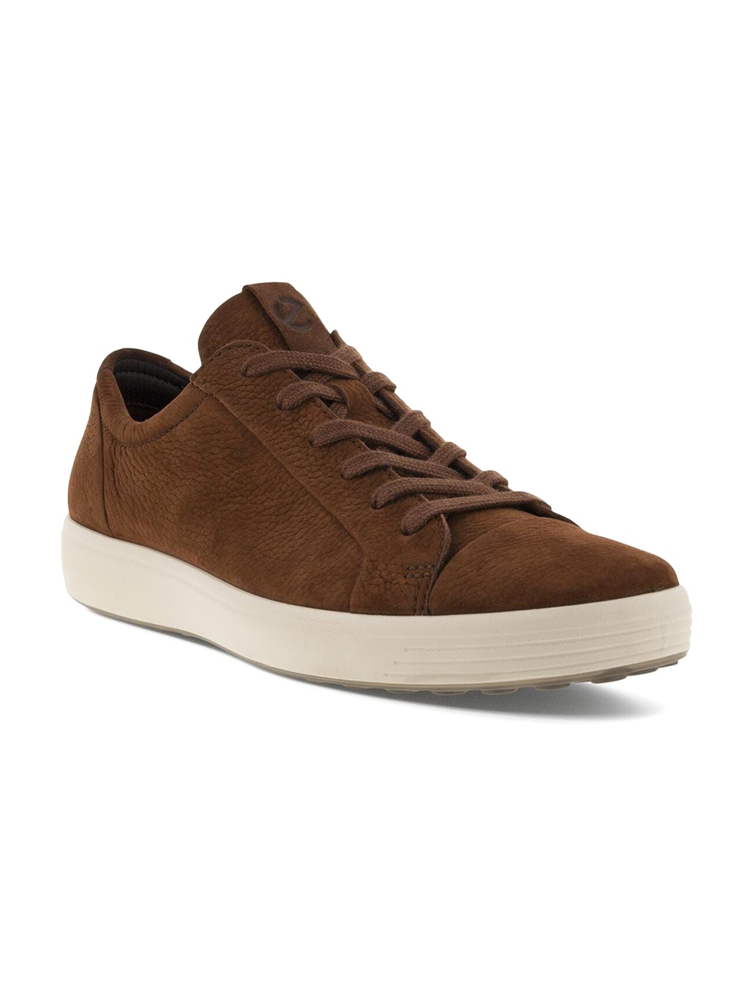 

ECCO Men Soft 7 Nubuck Sneakers, Brown