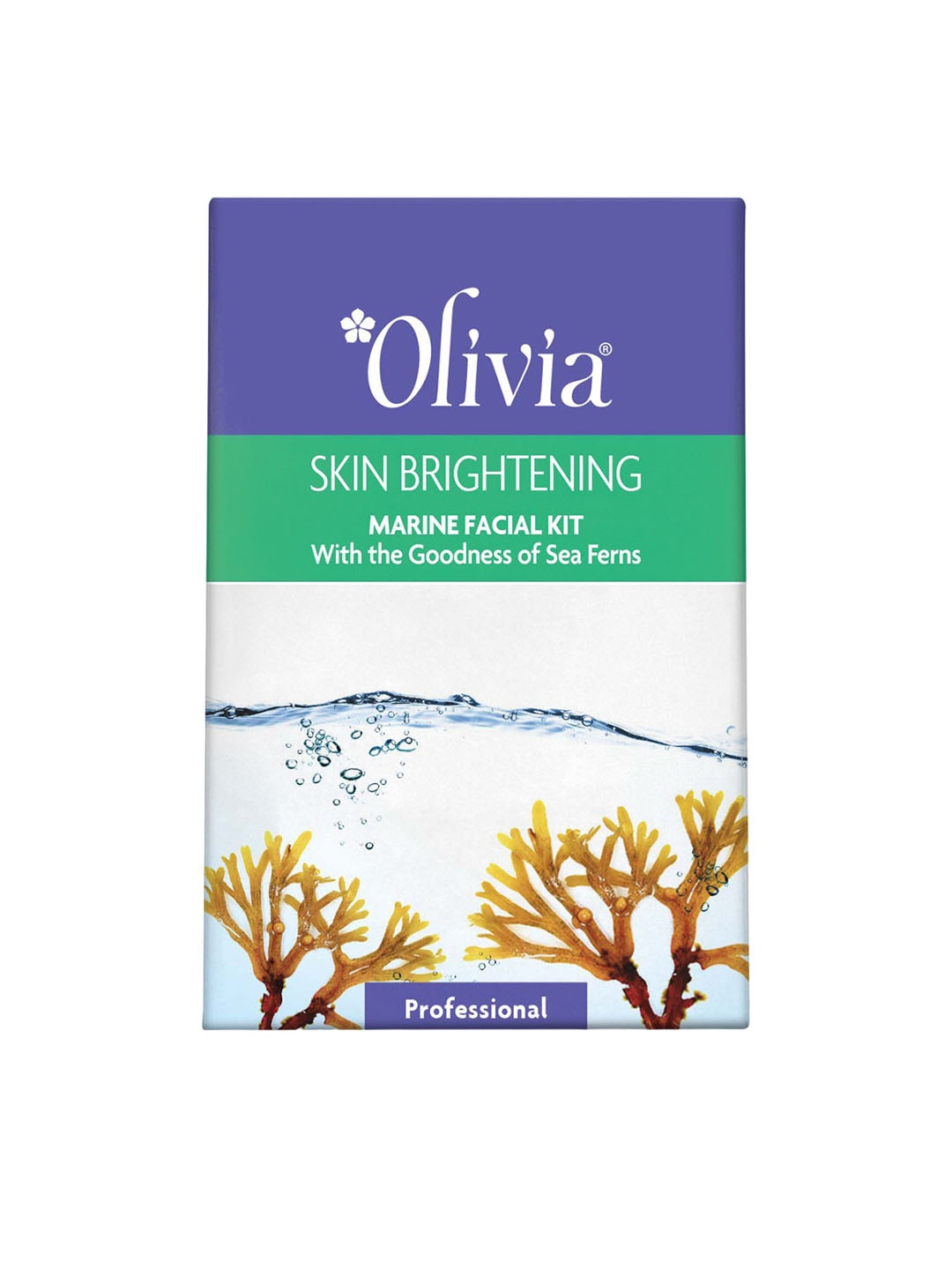 

Olivia 6 Step Skin Brightening Marine Facial Kit- 72 g, Na