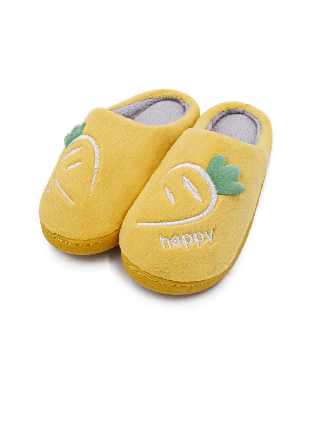 

JENNA Women Self Design Room Slippers, Yellow