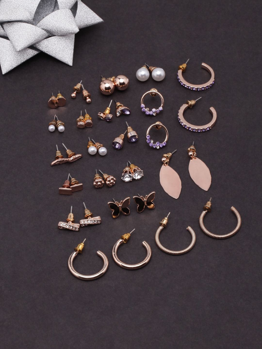 

KPOP Contemporary Drop Earrings, Gold