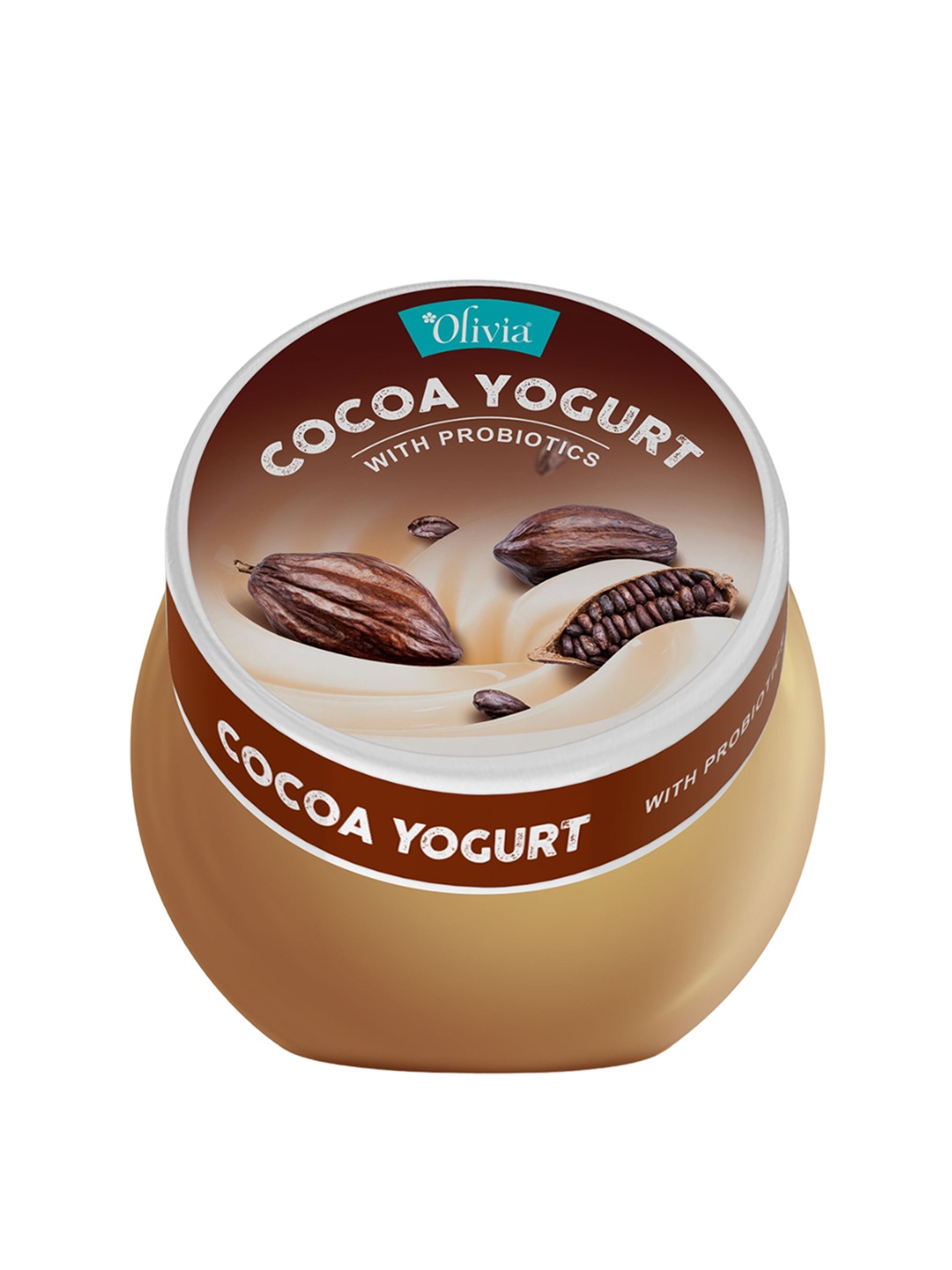 

Olivia Cocoa Yogurt With Probiotics Body Lotion -200 g, Brown