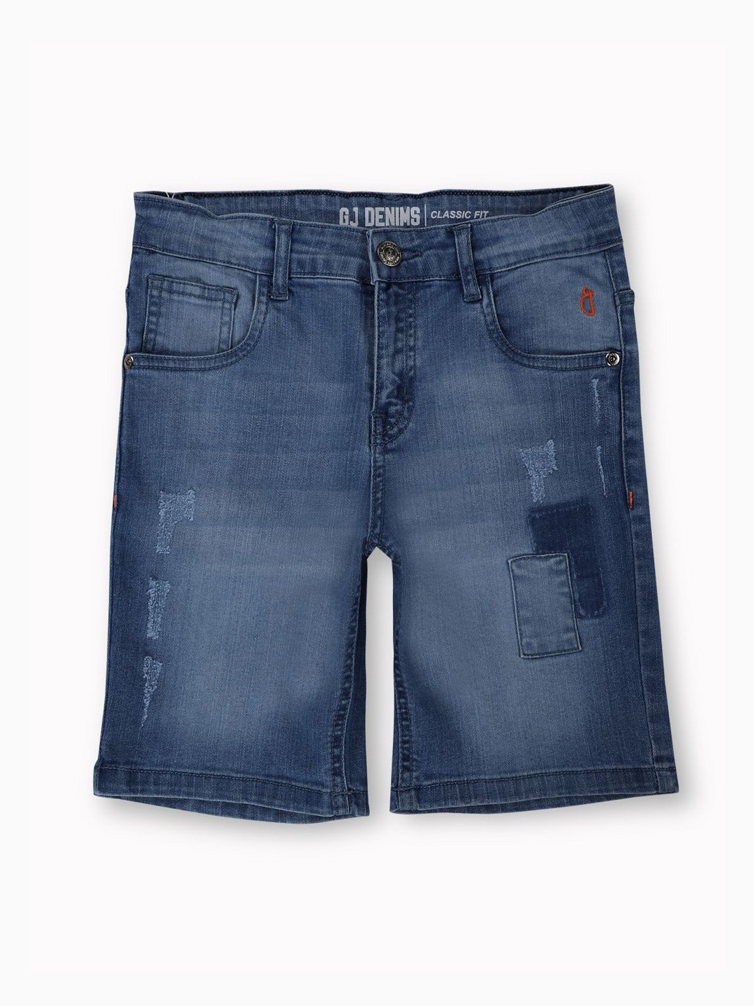 

Gini and Jony Boys Washed Denim Shorts Technology, Blue