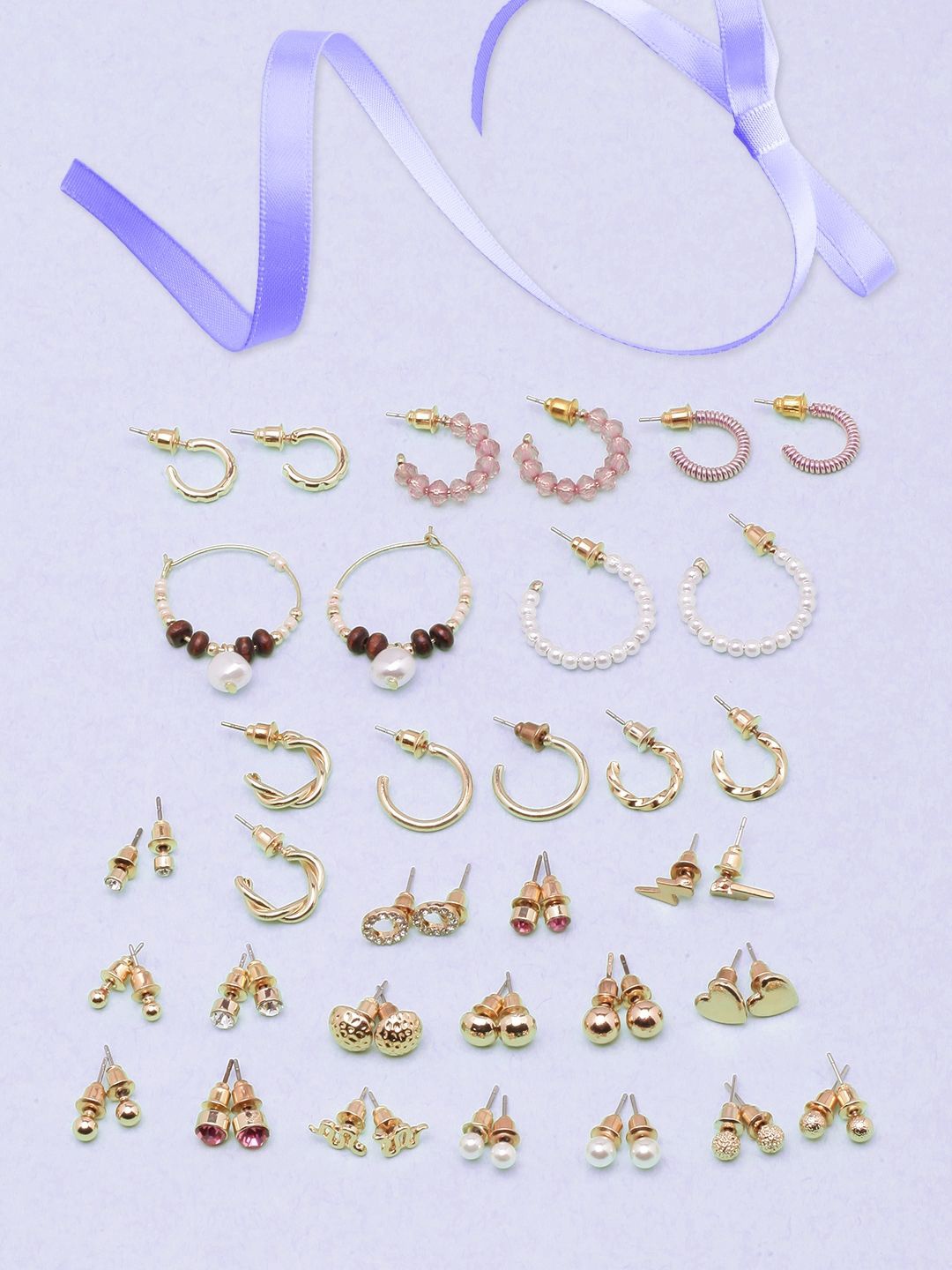 

KPOP Contemporary Drop Earrings, Gold