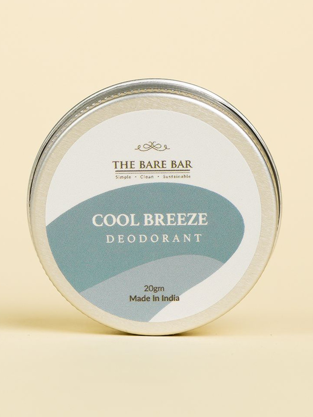 

The Bare Bar Cool Breeze Deodorant- 20 g, Cream