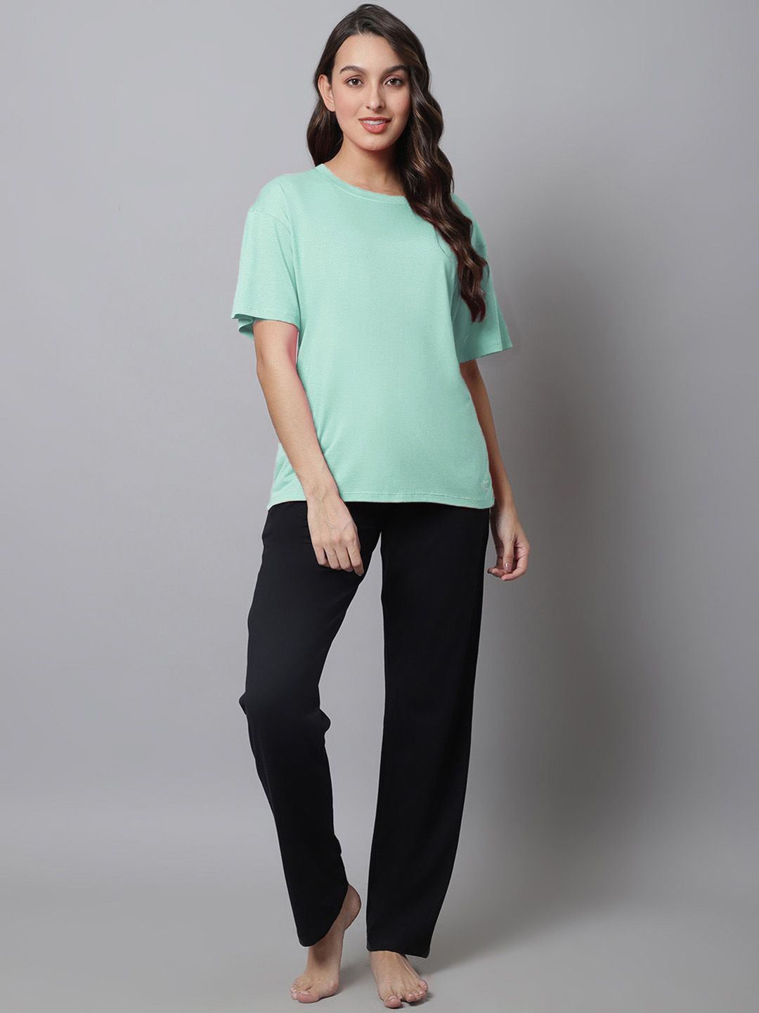 

Kanvin Women Night suit, Green