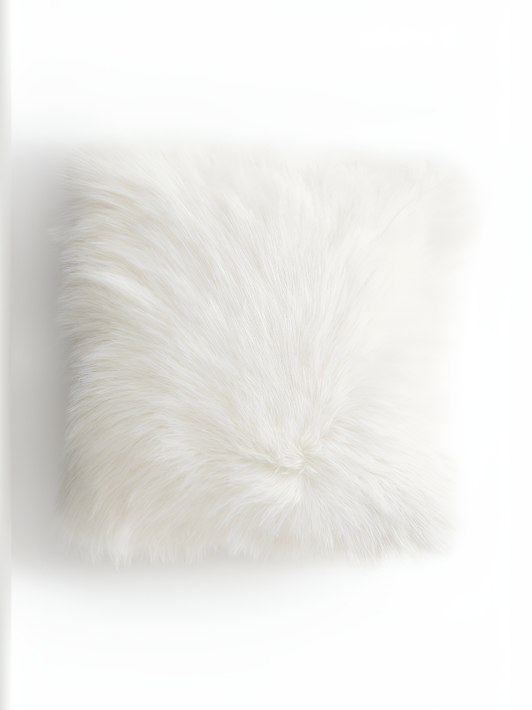 

H&M White Fluffy Cushion Cover