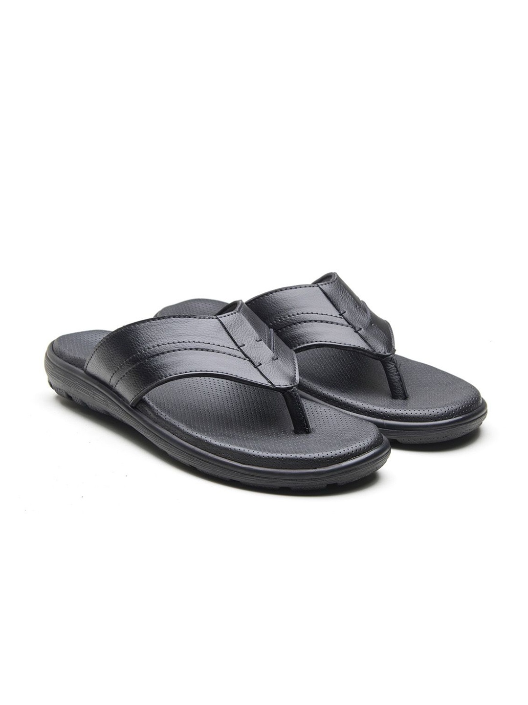 

MICHAEL ANGELO Men Synthetic Comfort Sandal, Black