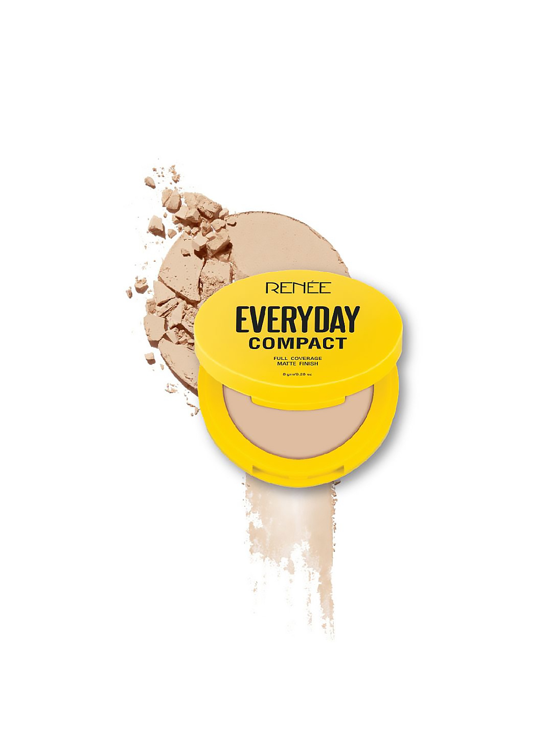 

Renee Everyday Matte Compact 8 g - Rye 05, Beige