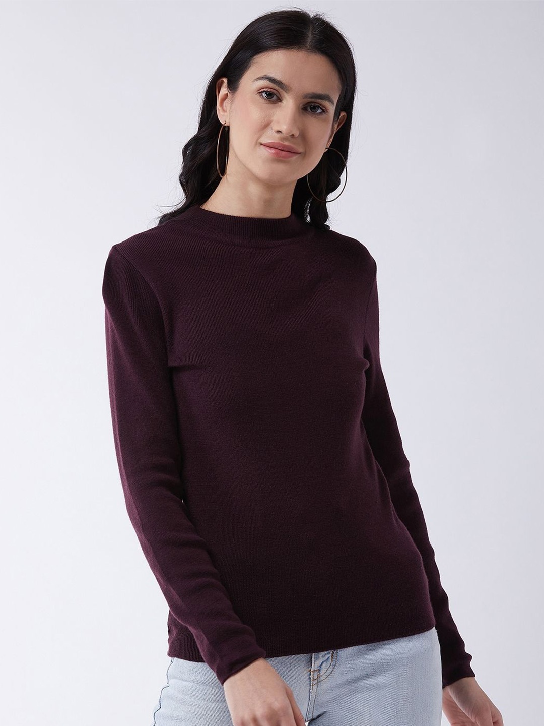 

RVK Women Pullover, Burgundy