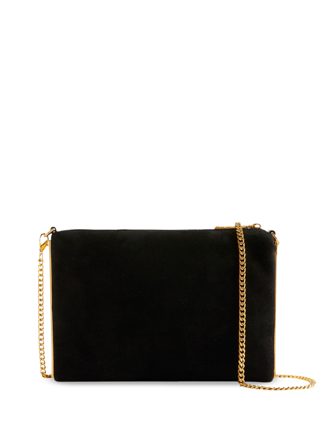 

Ted Baker Women Leather Structured Sling Bag, Black