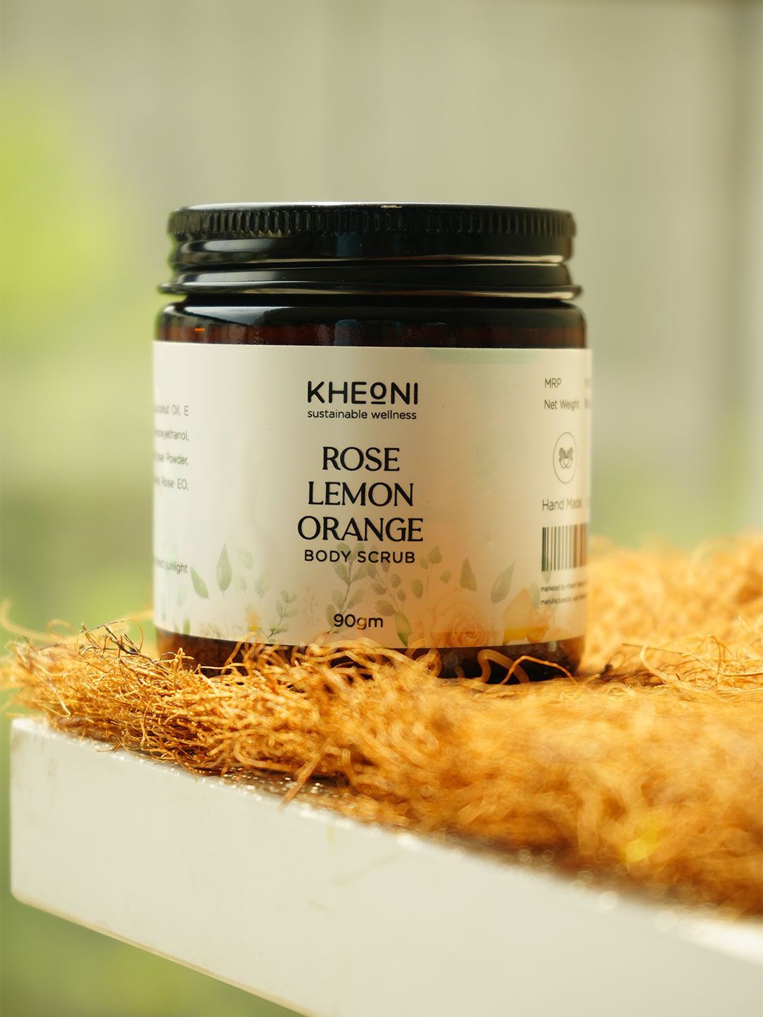 

Kheoni Rose Lemon Orange Body Scrub 90 g, Pink