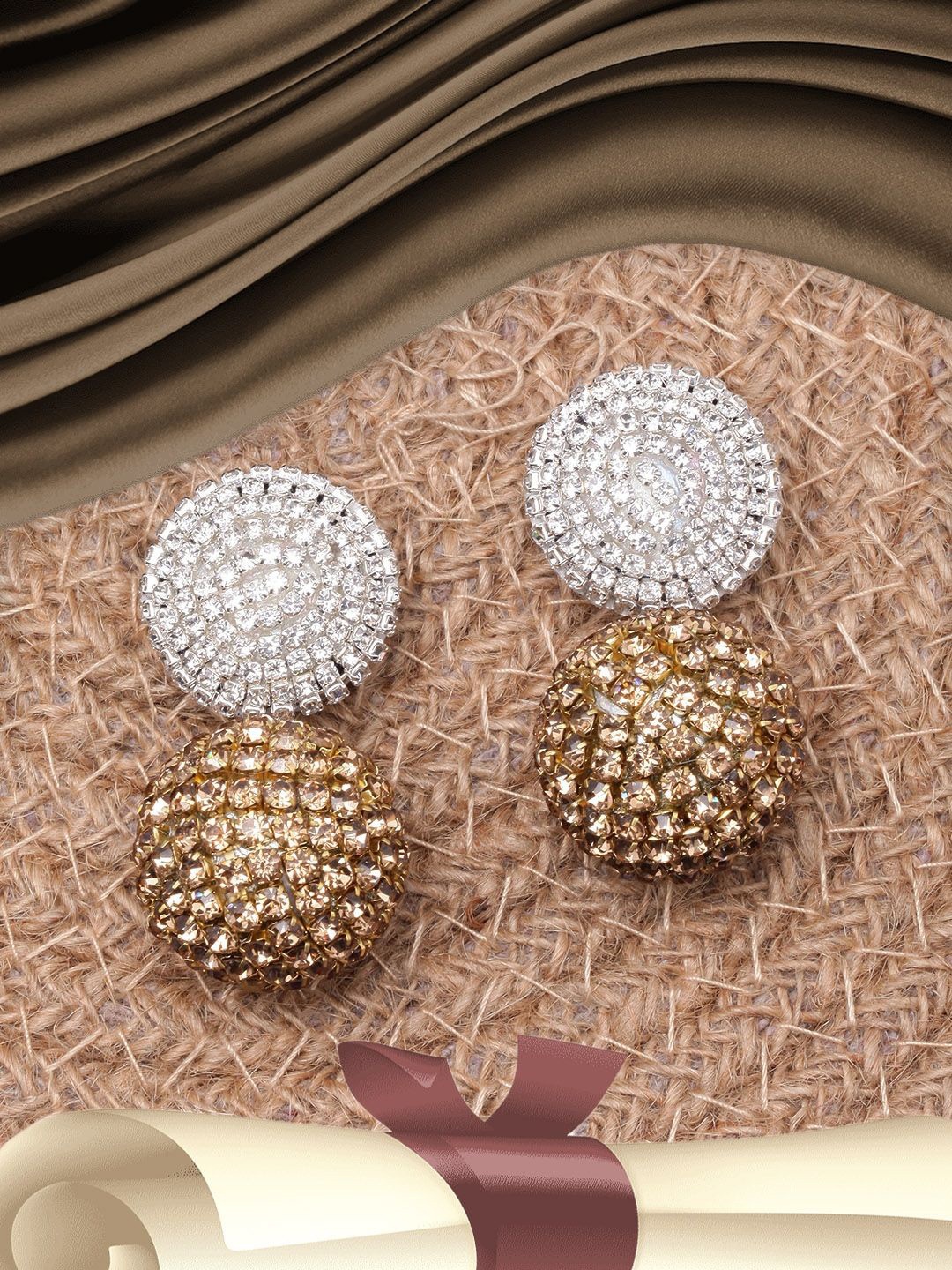 

KPOP Contemporary Drop Earrings, Gold