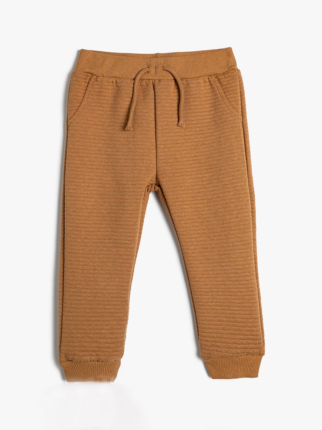 

Koton Infants Boys Mid Rise Joggers, Brown