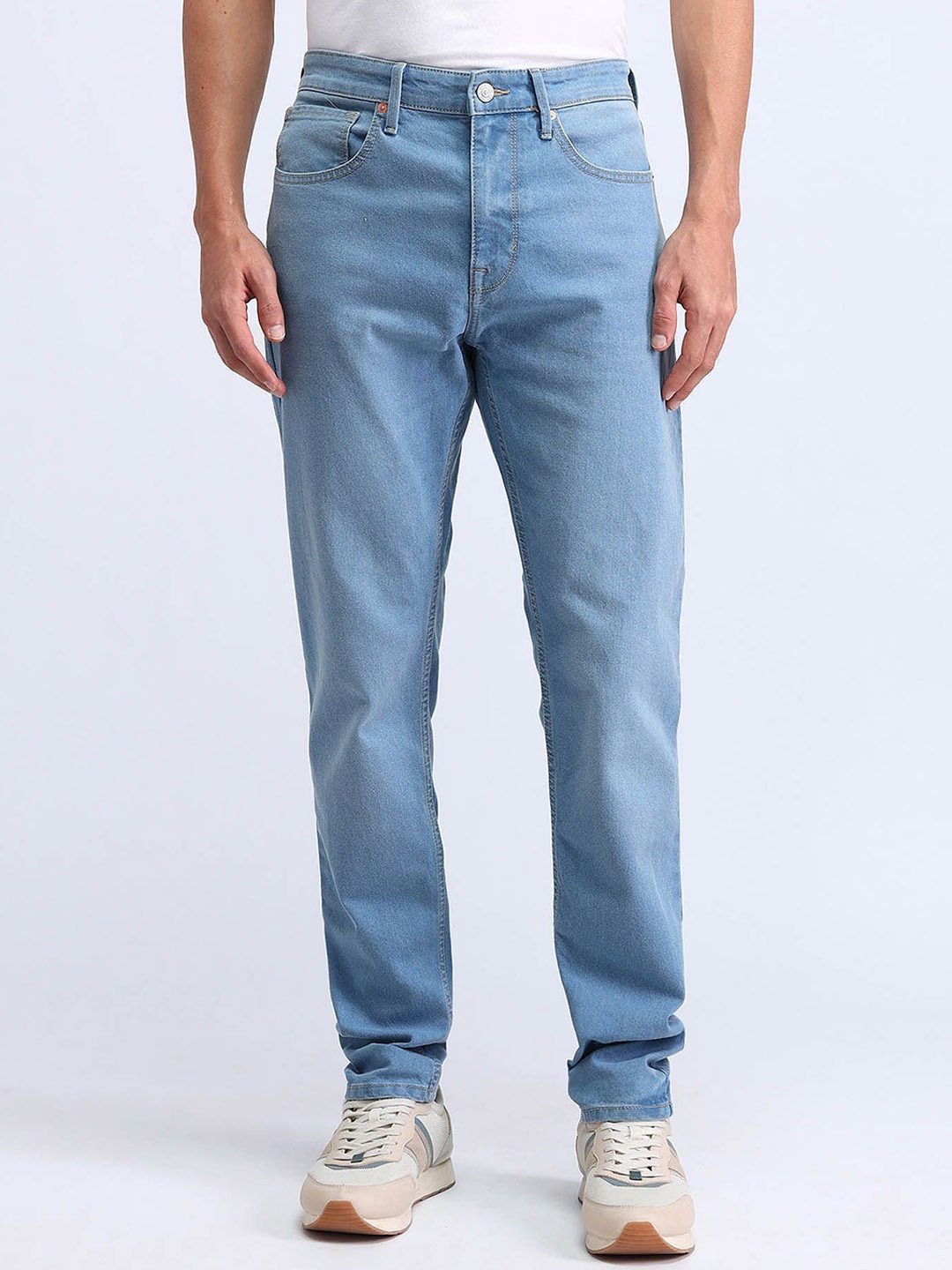 

Flying Machine Men Slim Fit Stretchable Jeans, Blue