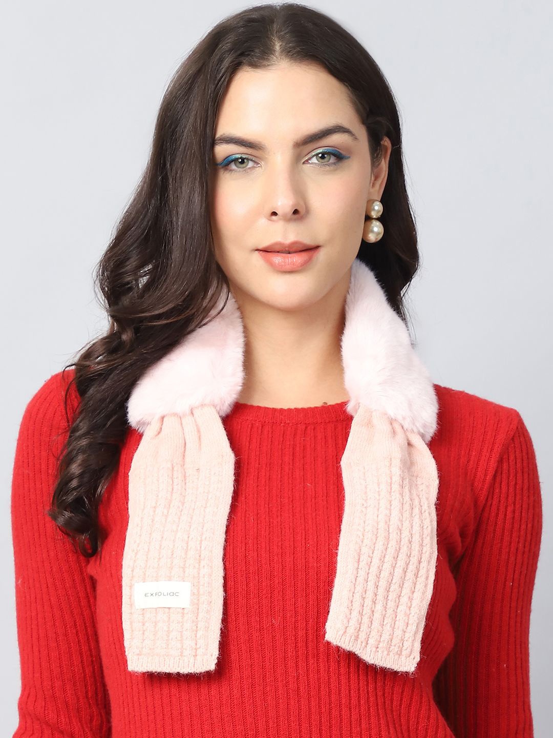 

ELLIS Women Acrylic Mufflers, Pink