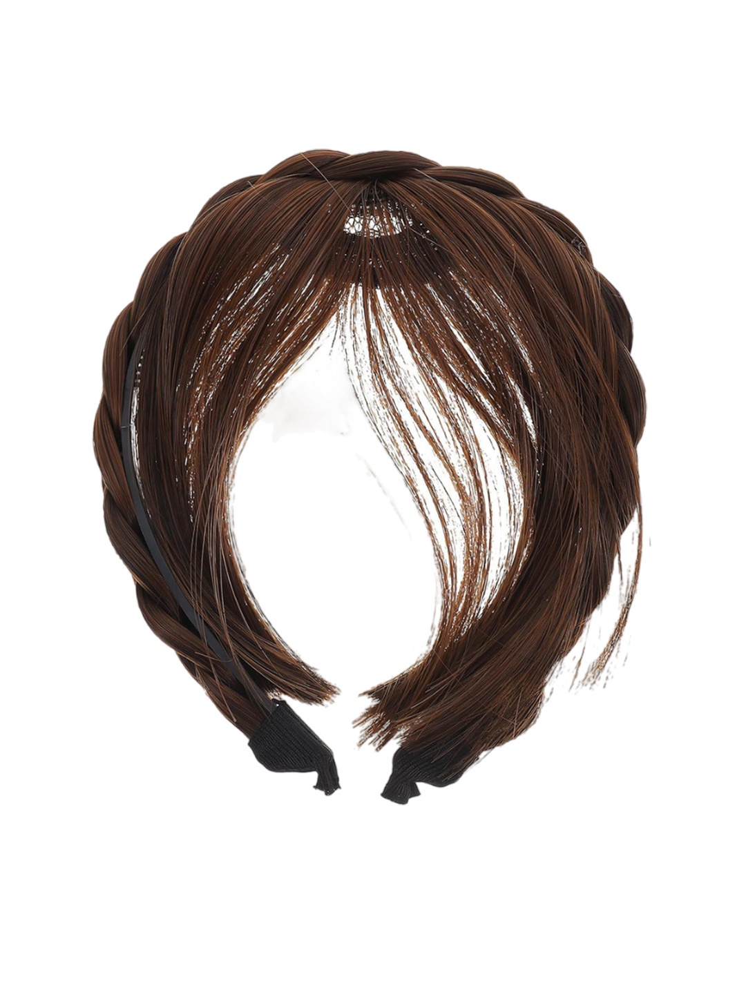 

D-Divine Straight Front Hair Bangs-Dark Brown