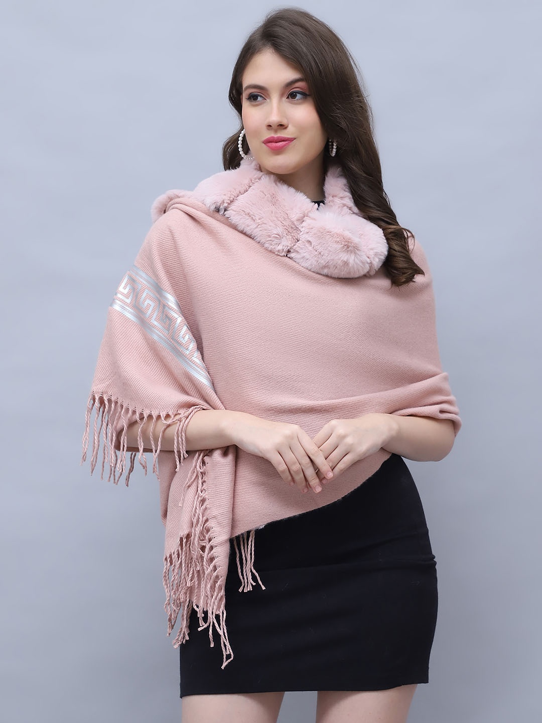 

ELLIS Women Acrylic Mufflers, Pink