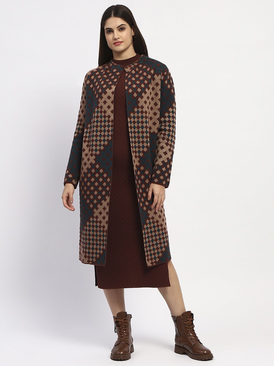 

Madame Bodycon Maxi Dress, Brown