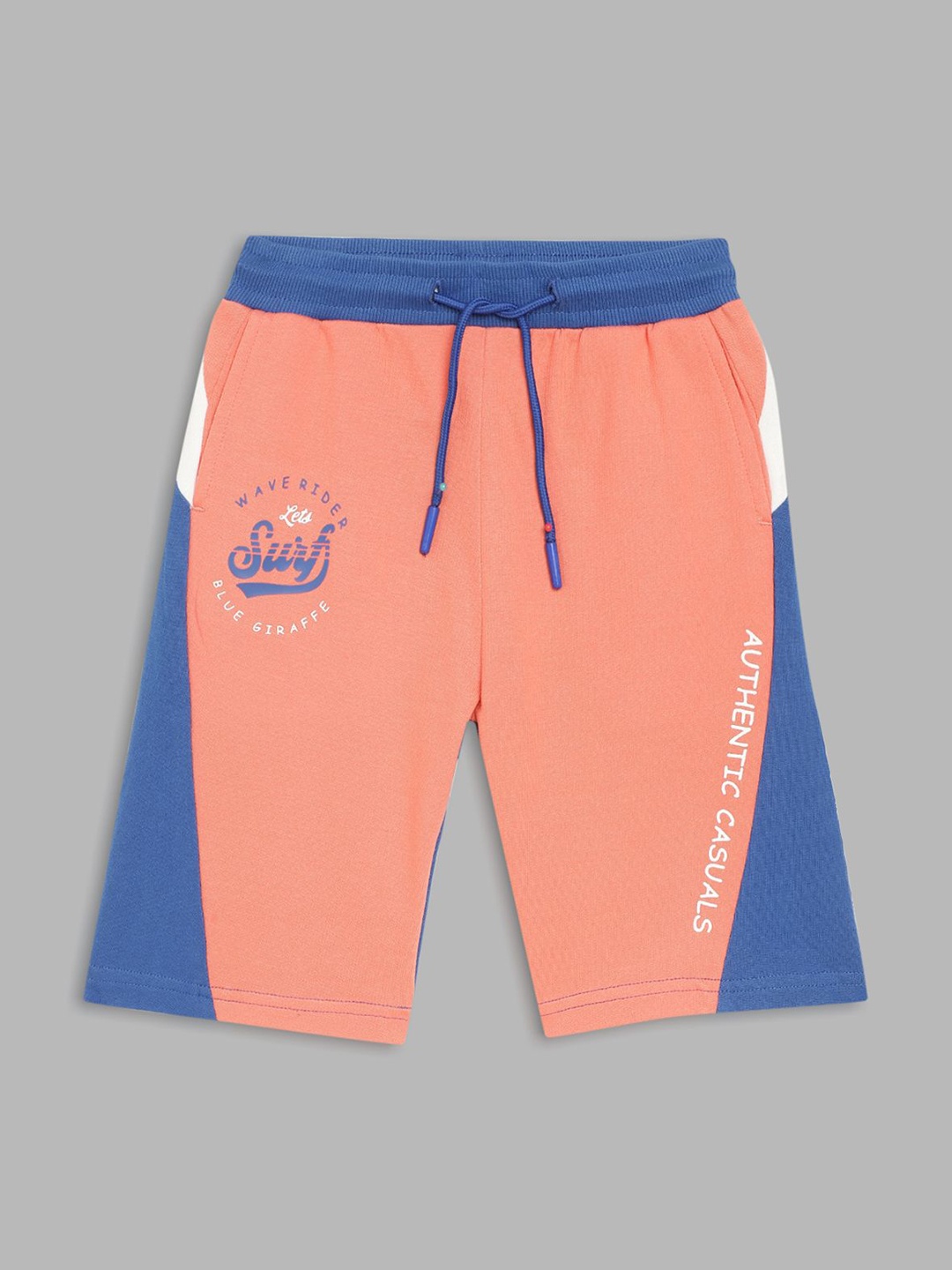 

Blue Giraffe Boys Colourblocked Shorts