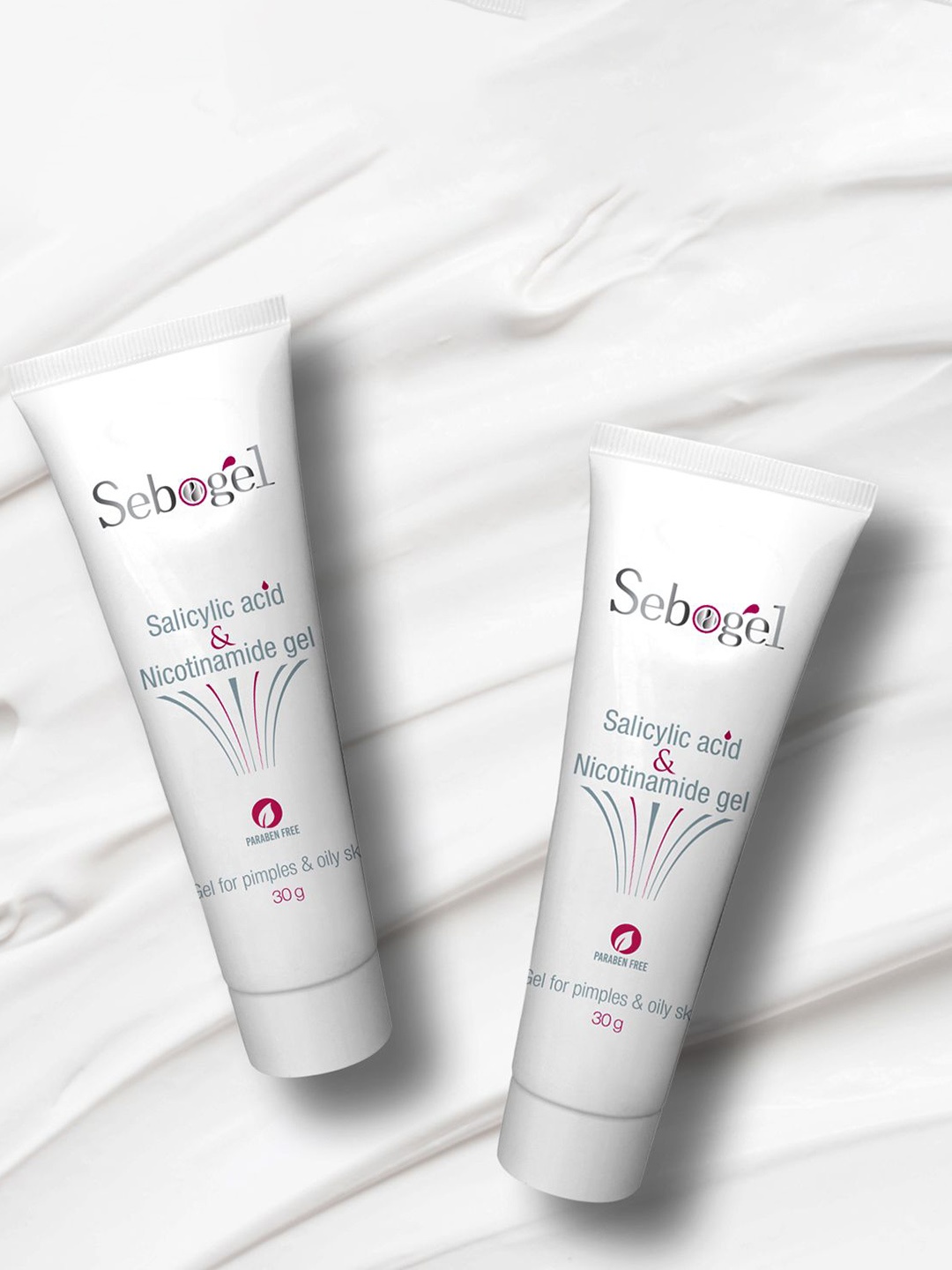 

Sebogel Set Of 5 Salicylic Acid & Nicotinamide Gel- 30 g Each, Na