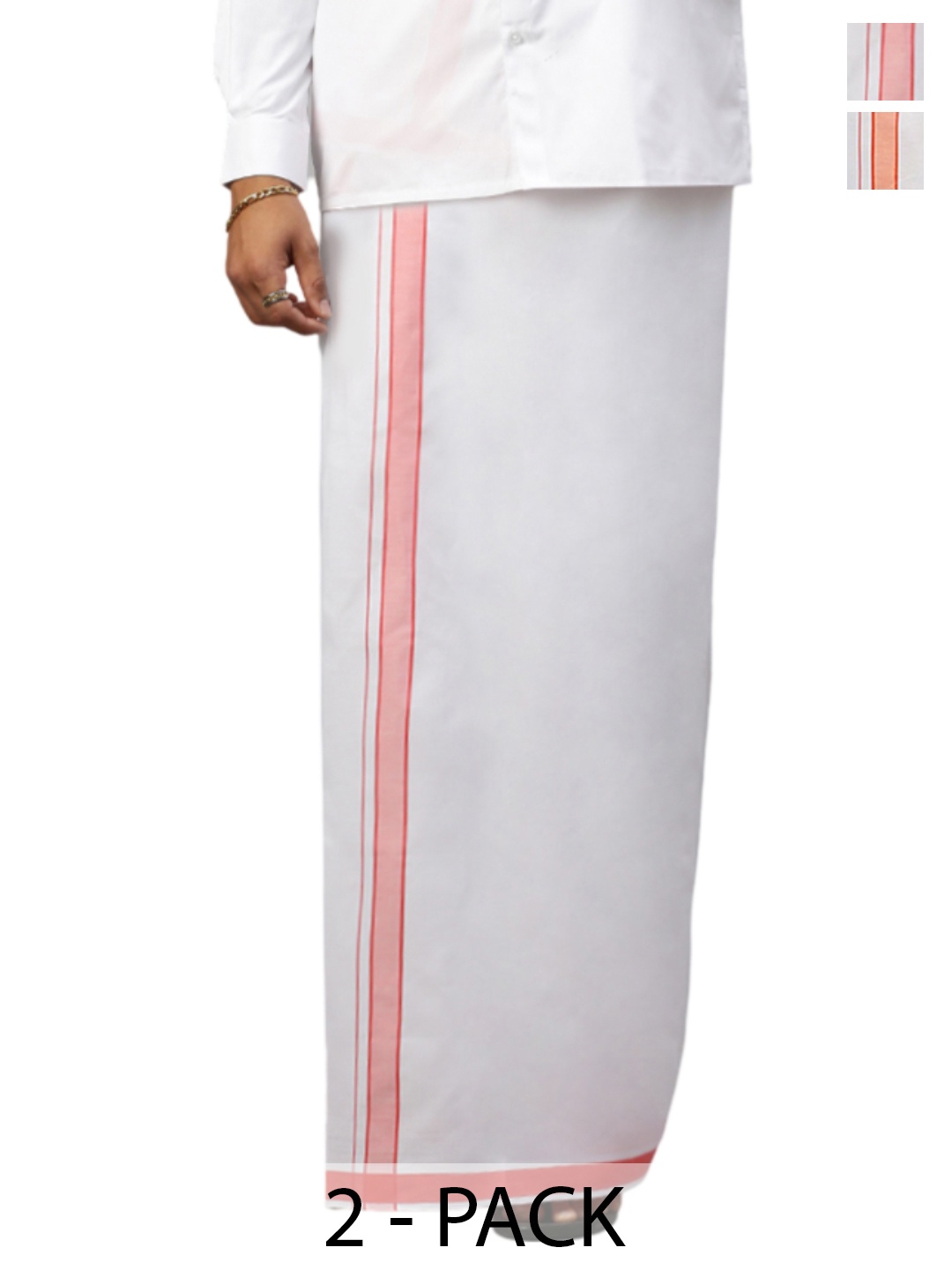 

Ramraj Men Dhotis, White