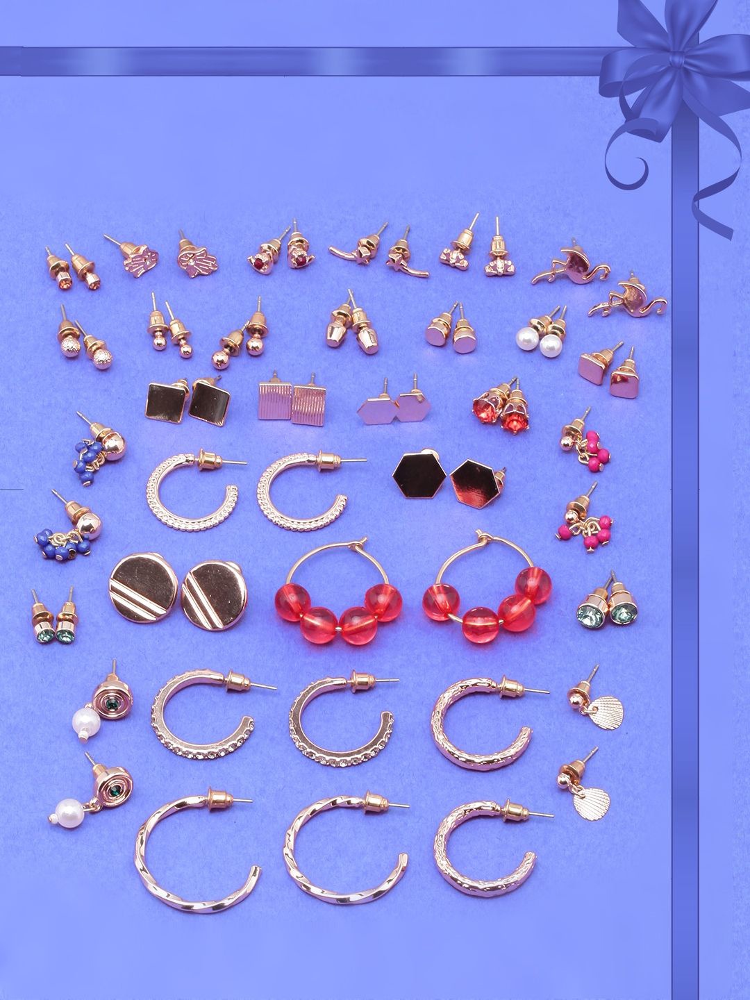 

KPOP Contemporary Drop Earrings, Gold