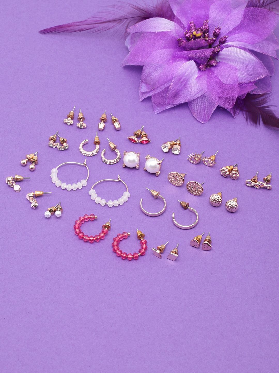 

KPOP Contemporary Drop Earrings, Gold