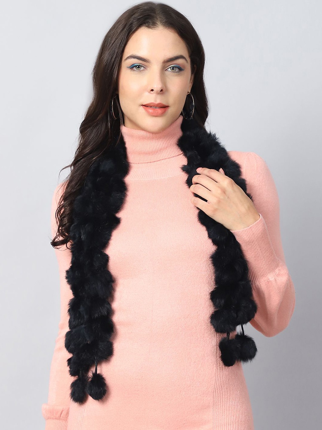 

ELLIS Women Acrylic Mufflers, Black