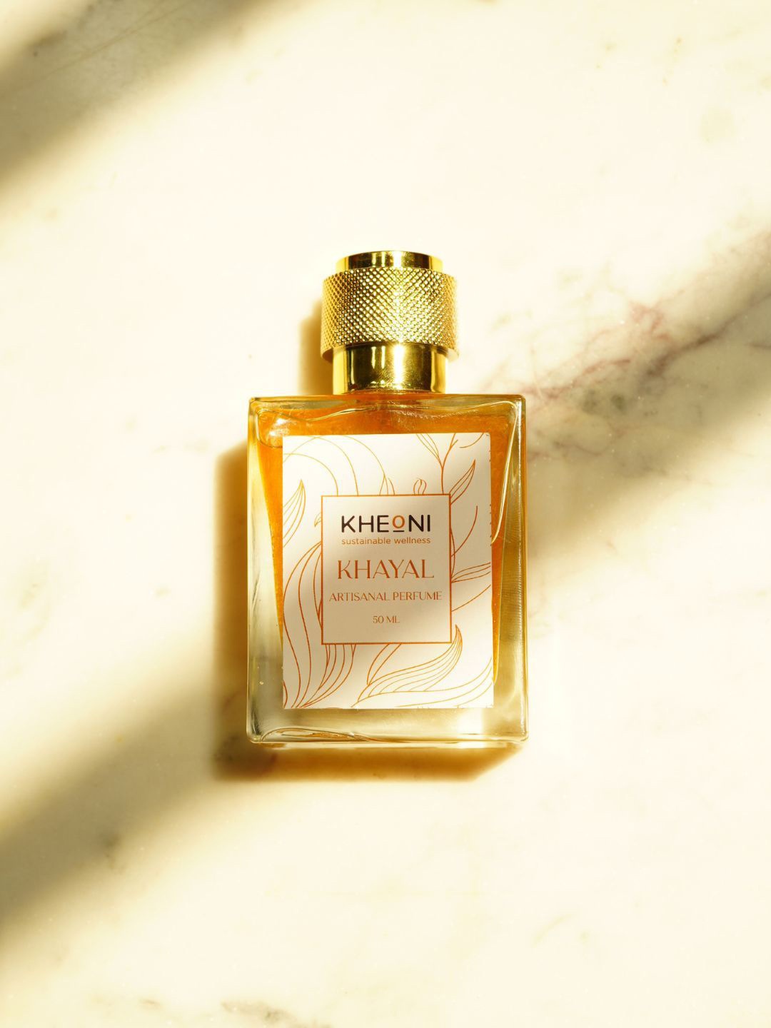 

Kheoni Khayal Artisanal Natural Eau De Parfum- 50 ml, Orange