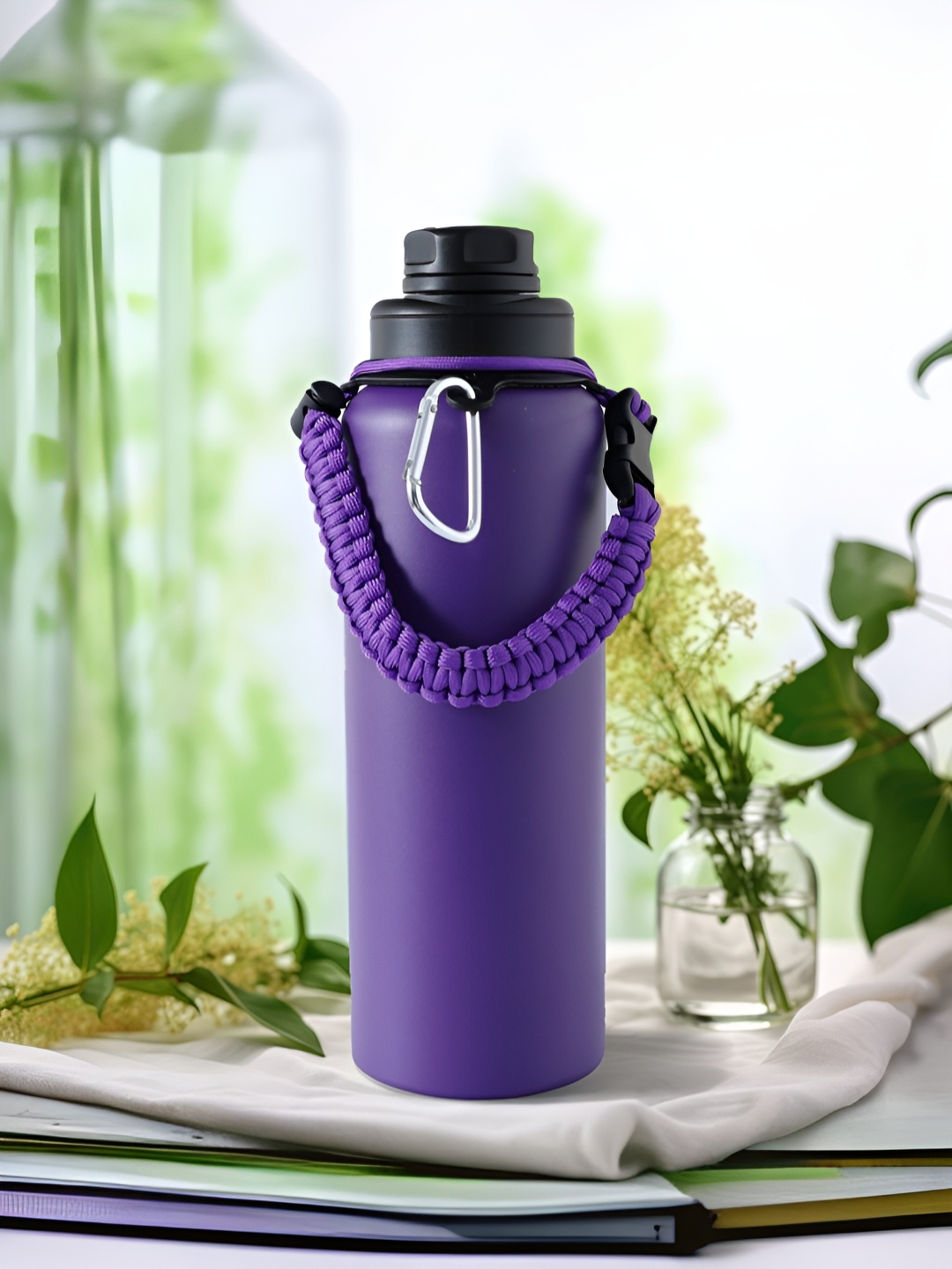 

The Better Home Purple Stainless Steel Water Bottle 1.2 L