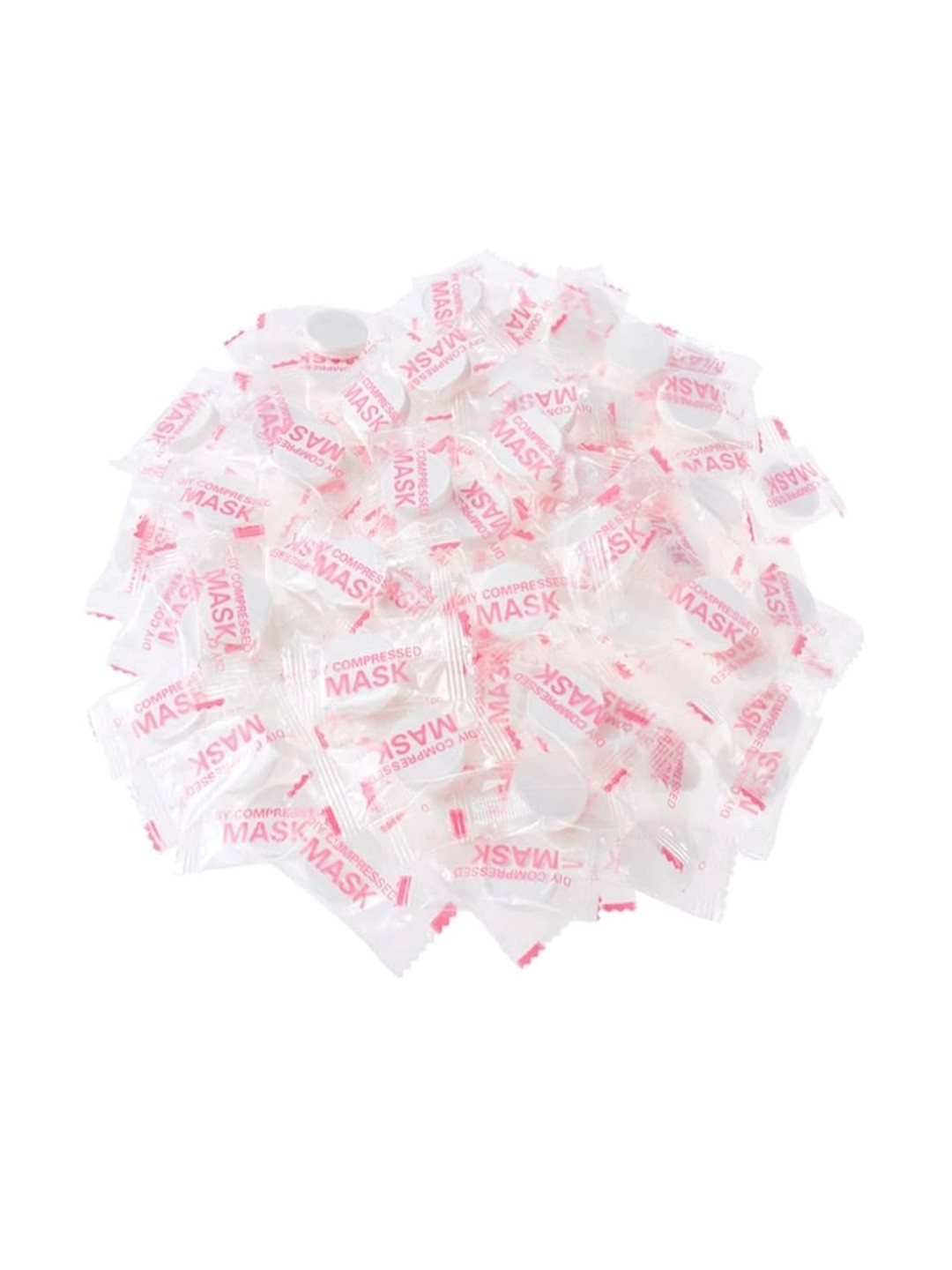 

RANORE Set Of 150 Compressed Face Mask Spa Sheets, White