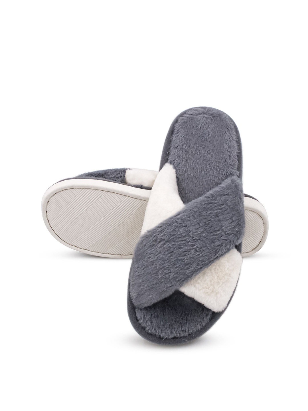 

JENNA Women Room Slippers, Grey