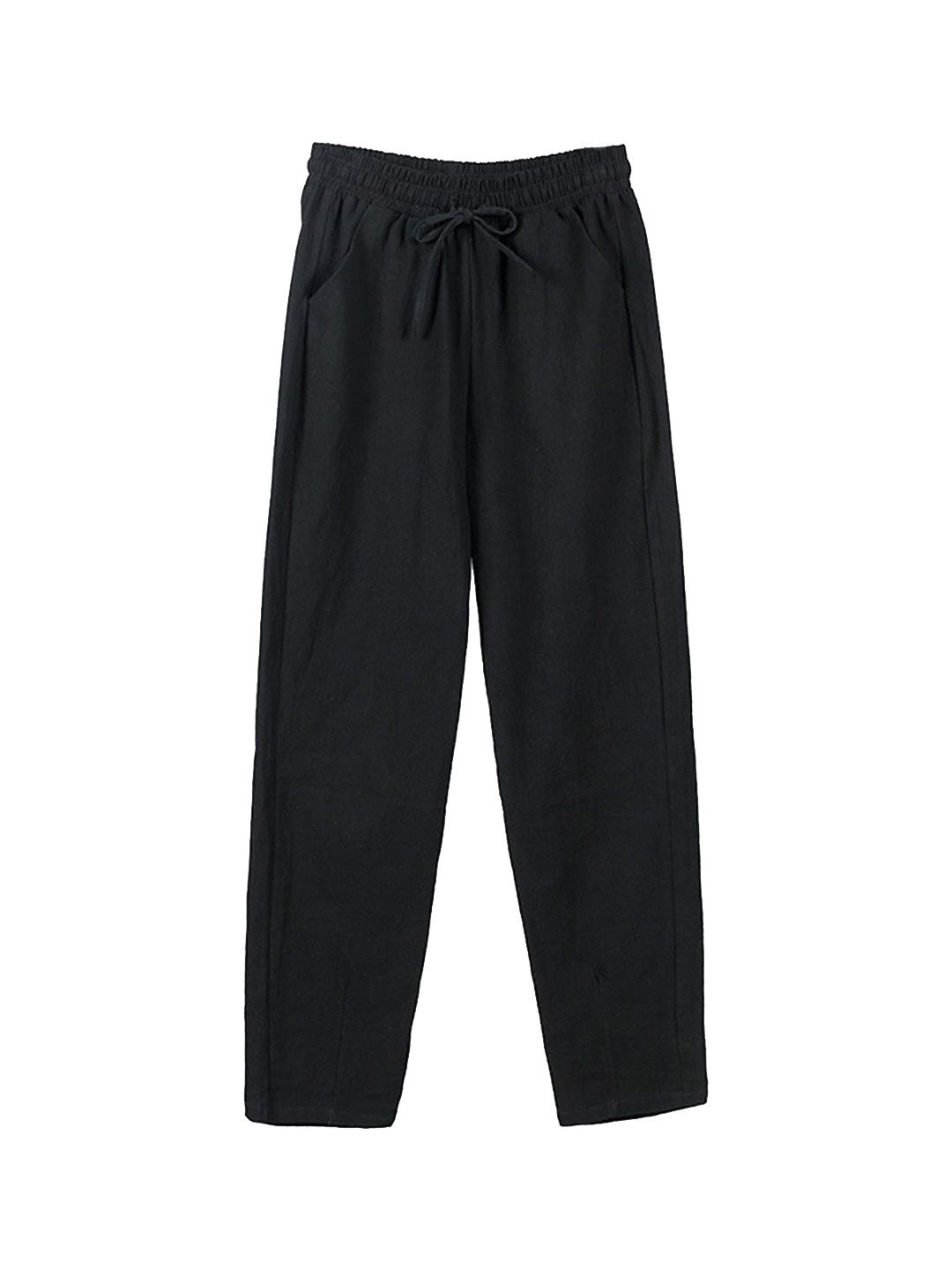 

StyleCast Women Solid Regular Trousers, Black