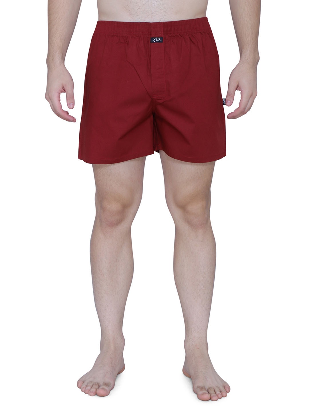 

RENZ Men Cotton Boxers RBX2104_M, Maroon