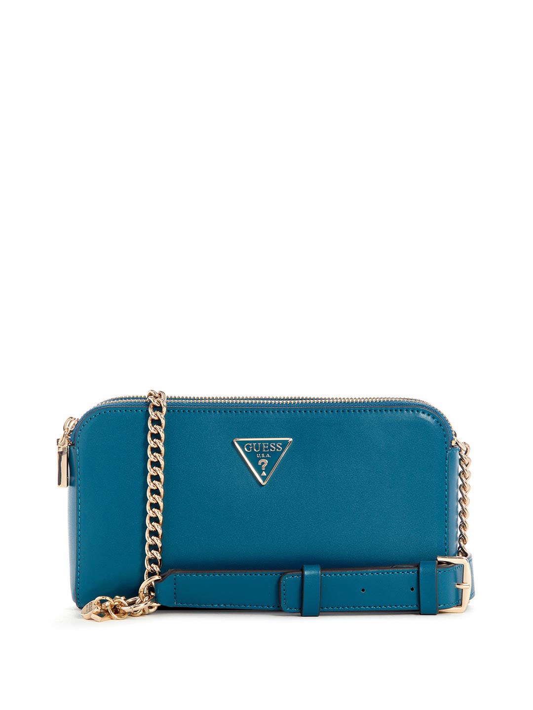 

GUESS Women Printed Shoulder Bag, Teal