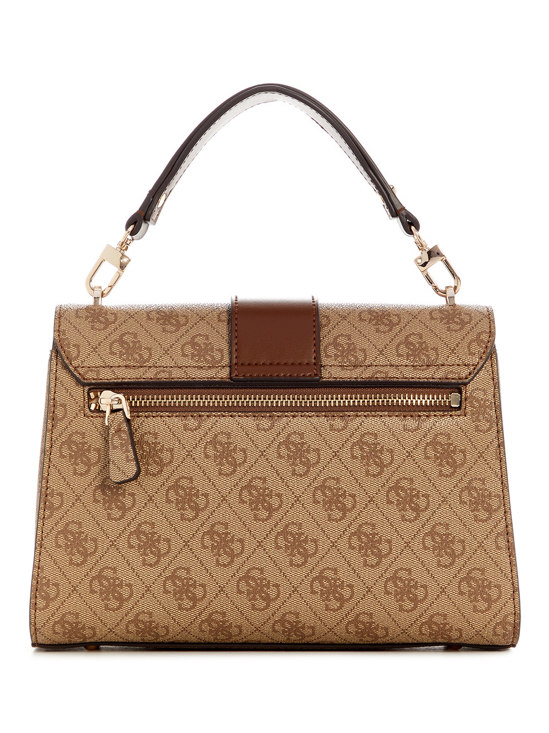 

GUESS Printed PU Shoulder Bag, Brown