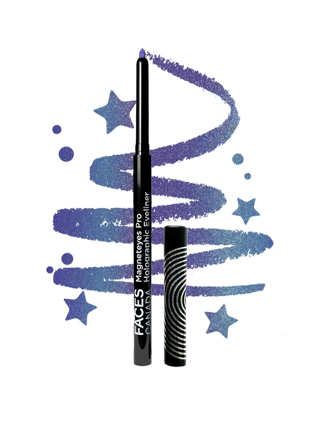 

FACES CANADA Magneteyes Pro Waterproof Holographic Eyeliner-0.25g-Purple Rain 03