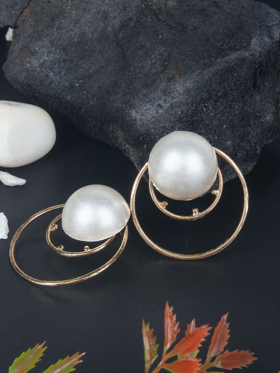 

KPOP Gold Plated Contemporary Drop Earrings