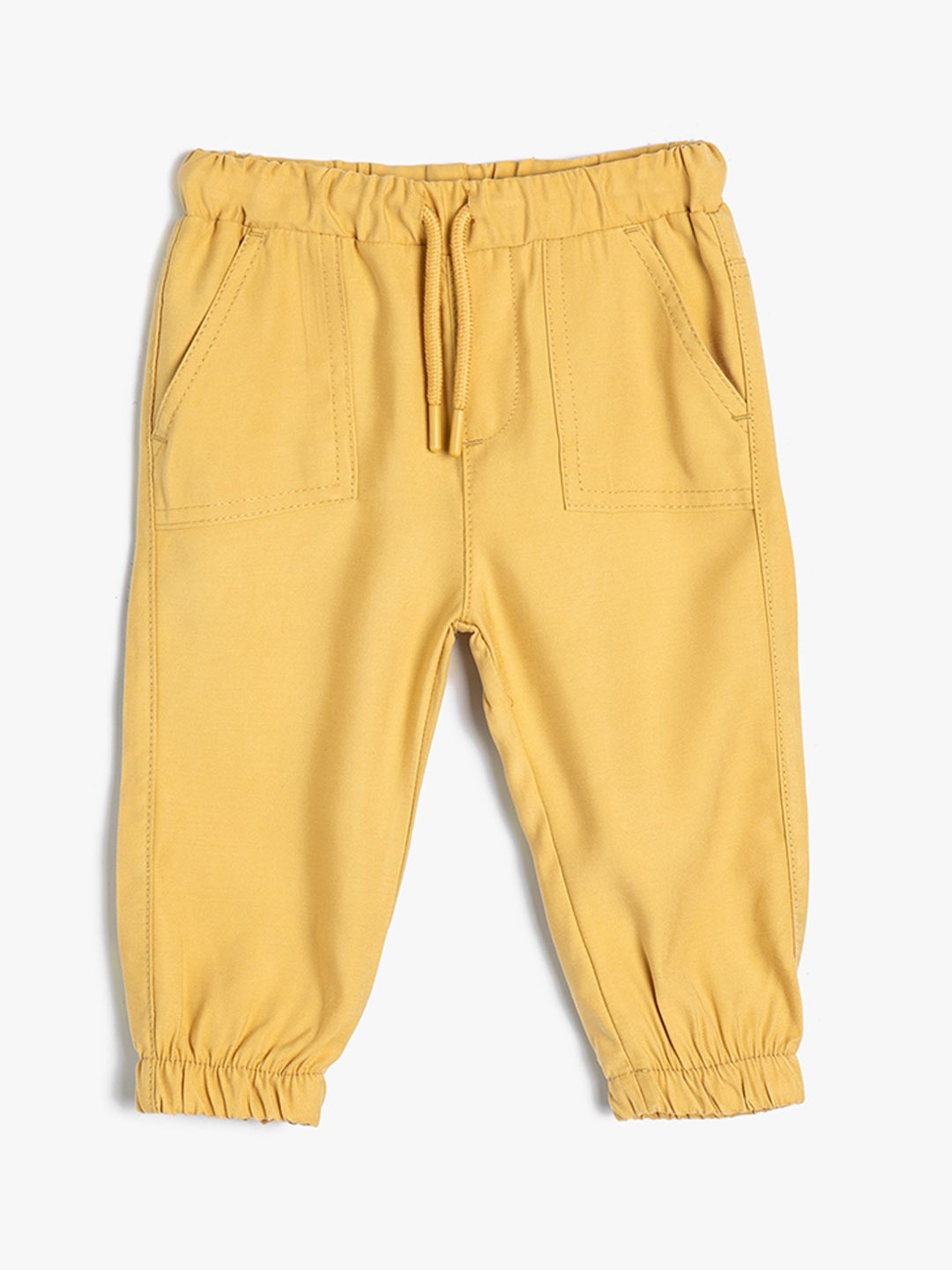 

Koton Boys Mid-Rise Joggers, Yellow