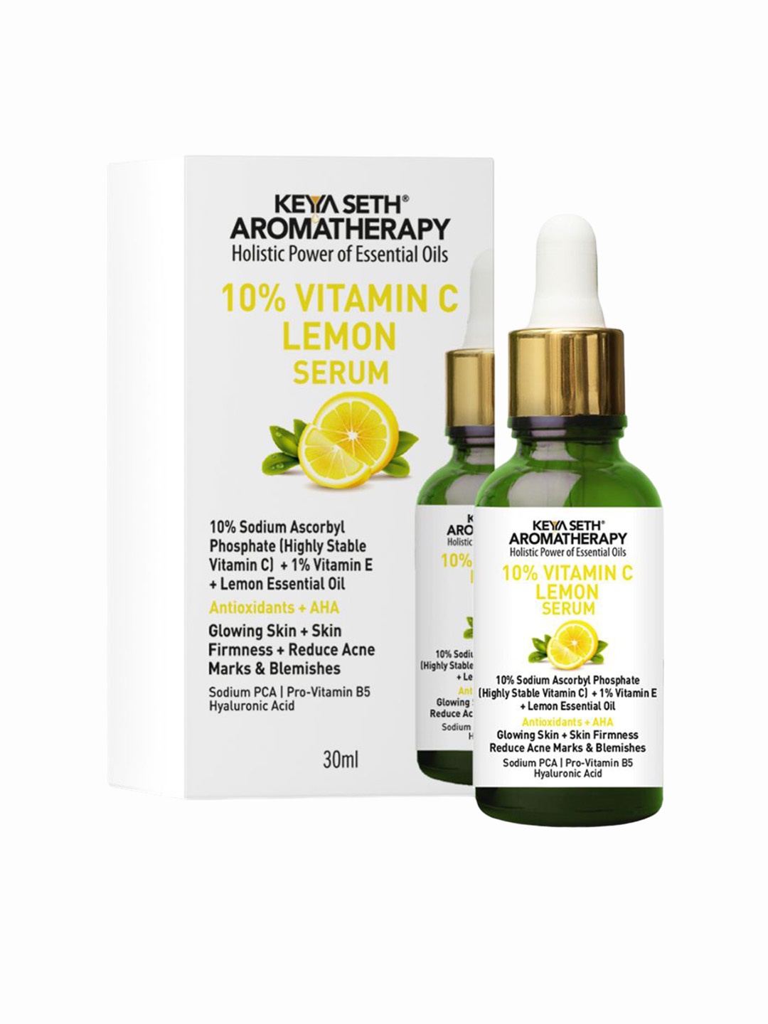 

KEYA SETH 10% Vitamin C Lemon Serum - 30 ml, Transparent