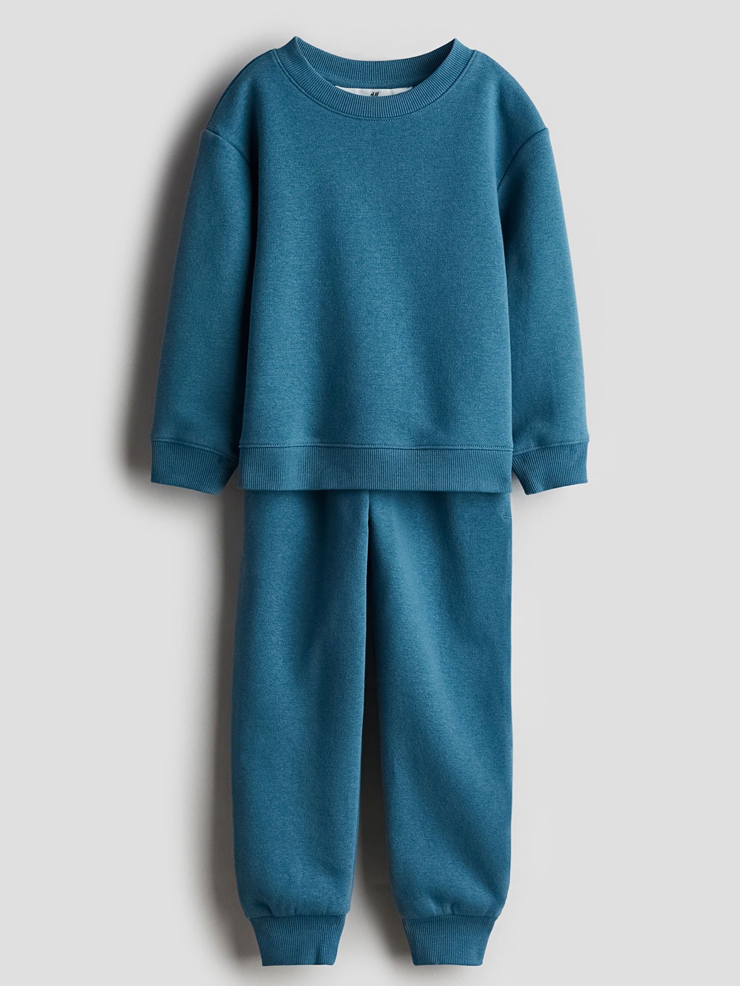 

H&M Boys 2-Piece Sweatshirt Set, Turquoise blue