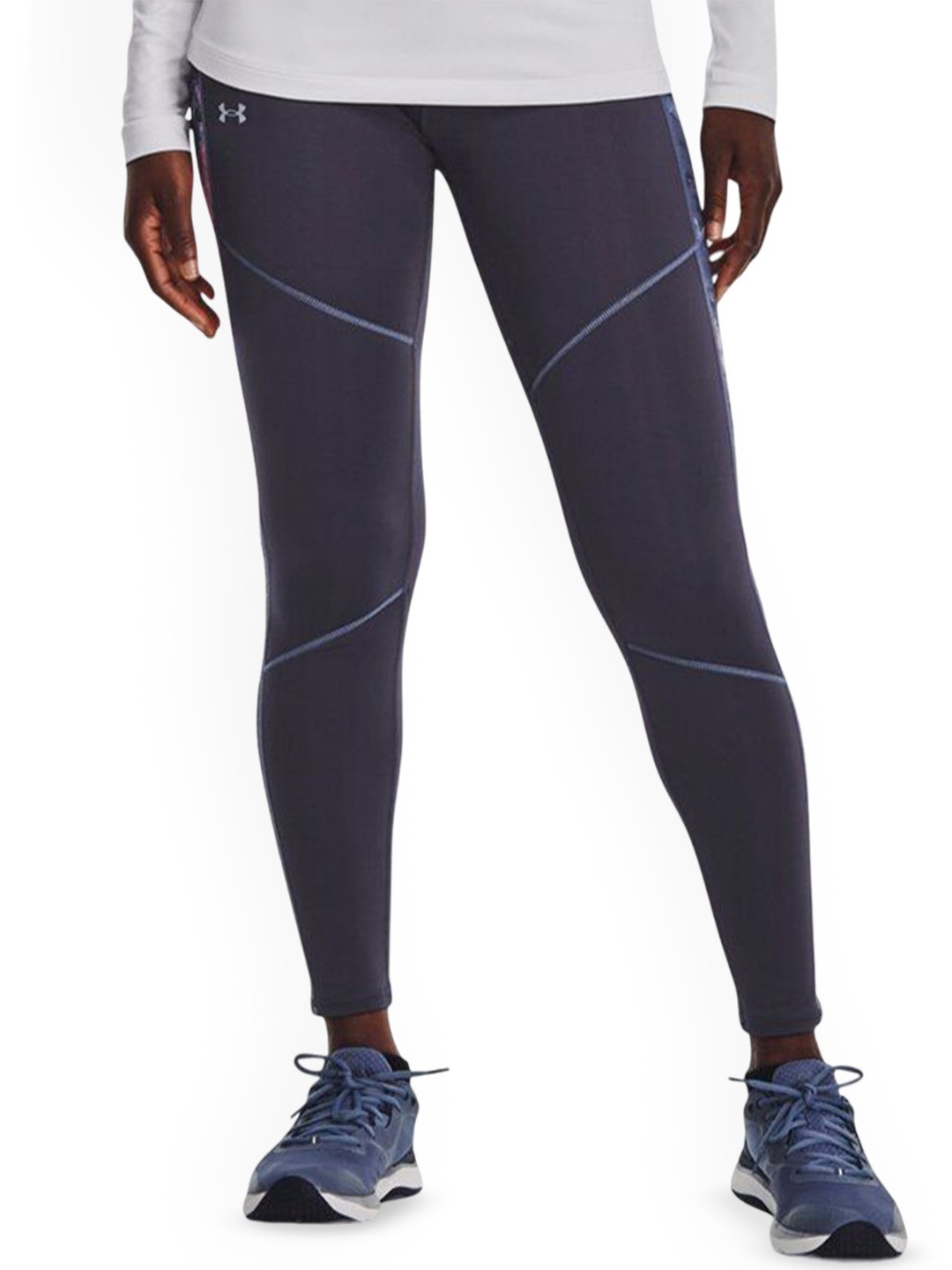

UNDER ARMOUR Women Mid Rise Ankle Length Leggings, Grey