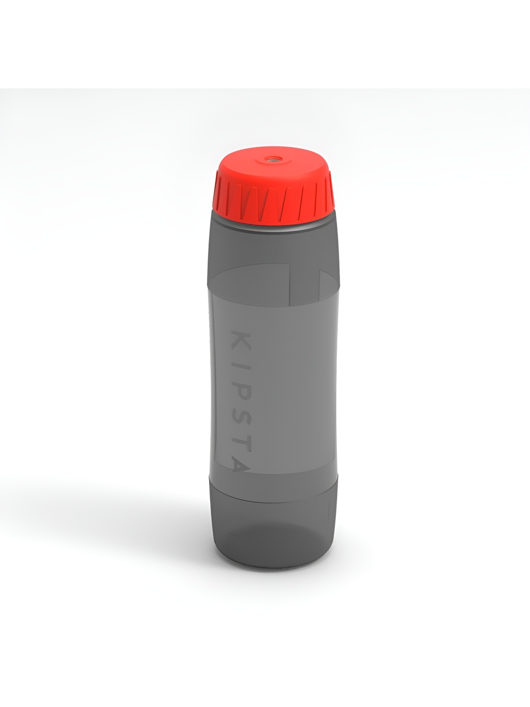 

Kipsta By Decathlon Grey/Orange Essential 1L Squeezy Water Bottle