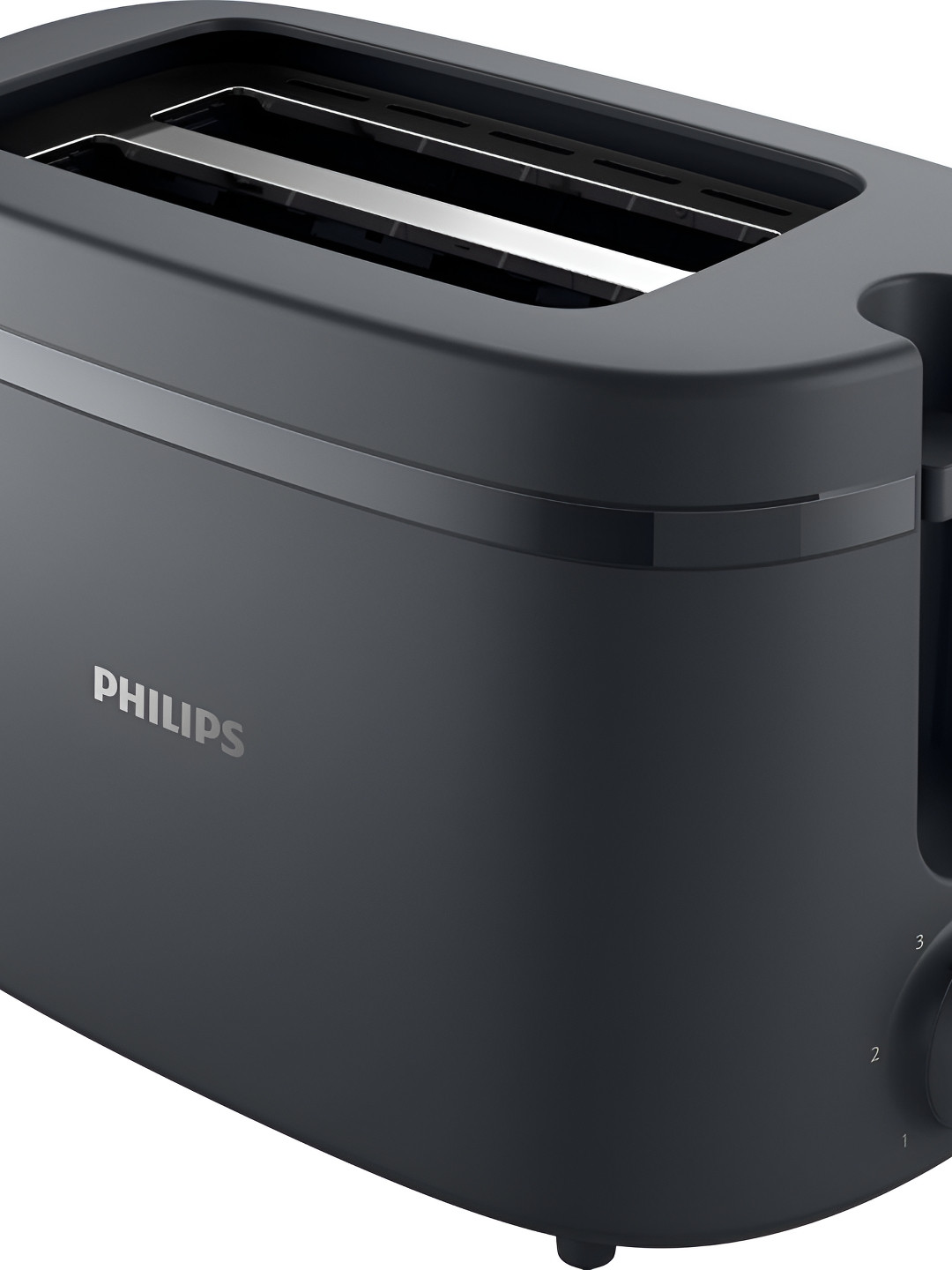 

Philips Charcoal 650W 2-Slice Toaster With Integrated Bun Rack